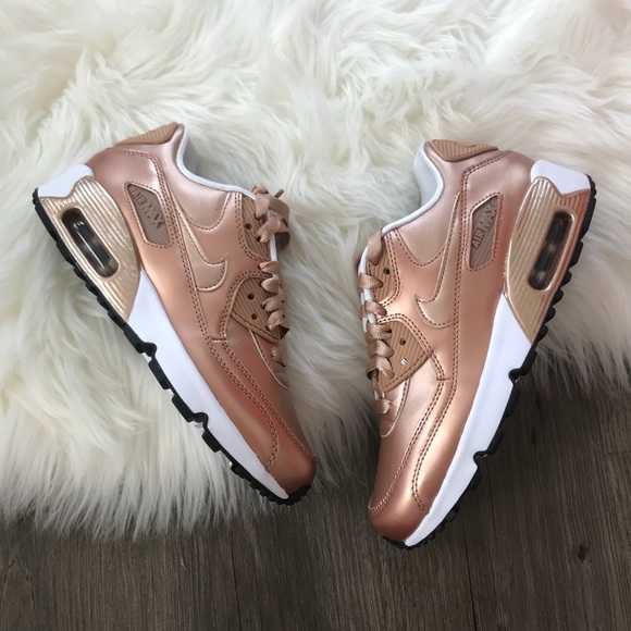 Brand New Nike Air Max 90 Rose Gold - Picture 6 of 7